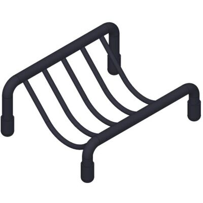 Giese GmbH Giese Seifenablage 30006-14 Standmodell, für Waschtisch, 70 mm schwarz matt Giese GmbH Giese Seifenablage 30006-14 Standmodell, für Waschtisch, 70 mm schwarz matt