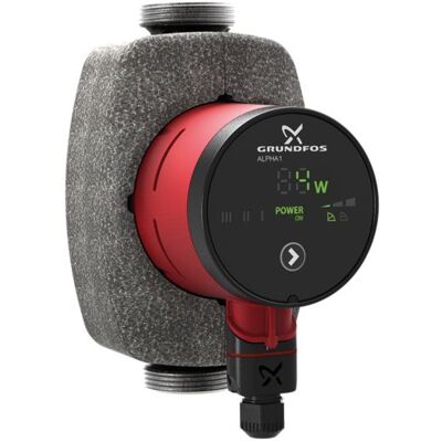 Grundfos Alpha1 Hochleistungskreiselpumpe aus Edelstahl - 99236218 Grundfos Alpha1 Hochleistungskreiselpumpe aus Edelstahl - 99236218