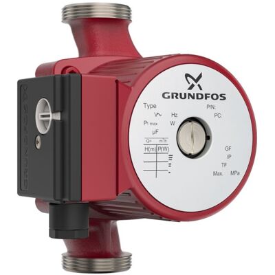 Grundfos Serie 100 Umwälzpumpe - 230 V - 180 mm Grundfos Serie 100 Umwälzpumpe - 230 V - 180 mm