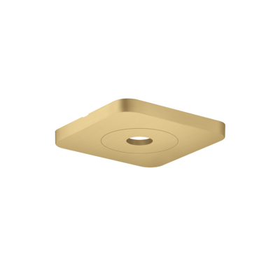 Hansgrohe Axor Citterio C Deckenrosette - Softsquare, Gebürstetes Gold - Deckenrosette Hansgrohe Axor Citterio C Deckenrosette - Softsquare, Gebürstetes Gold - Deckenrosette