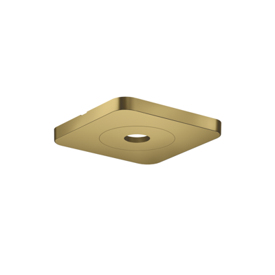 Hansgrohe Axor Citterio C Deckenrosette - 120/120 Softsquare Polierter Gold-Optik Hansgrohe Axor Citterio C Deckenrosette - 120/120 Softsquare Polierter Gold-Optik