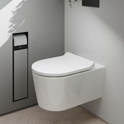 Hansgrohe EluPura S Wand-WC - Tiefspüler, SoftClose, 540x360mm Hansgrohe EluPura S Wand-WC - Tiefspüler, SoftClose, 540x360mm