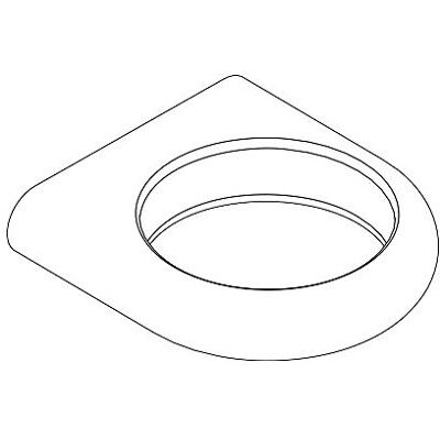 Hansgrohe Axor Logo Chrom Abdeckung - Badezimmerzubehör Hansgrohe Axor Logo Chrom Abdeckung - Badezimmerzubehör