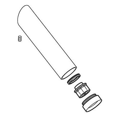 Hansgrohe Axor Starck 3-Loch Waschbeckenarmatur - Einlaufrohr Hansgrohe Axor Starck 3-Loch Waschbeckenarmatur - Einlaufrohr