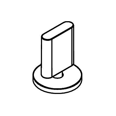 Hansgrohe Metropol S 3-Loch Waschtischmischer - Kaltwasser Chrom Hansgrohe Metropol S 3-Loch Waschtischmischer - Kaltwasser Chrom