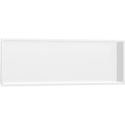 Hansgrohe XtraStoris Wandnische - Edelstahl, Mattweiß Hansgrohe XtraStoris Wandnische - Edelstahl, Mattweiß