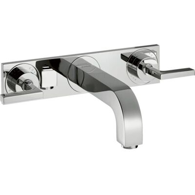Hansgrohe Axor Citterio Fertigmontageset 39148000 Unterputz-3-Loch-Waschtischarmatur, mit Hebelgriffe, chrom Hansgrohe Axor Citterio Fertigmontageset 39148000 Unterputz-3-Loch-Waschtischarmatur, mit Hebelgriffe, chrom