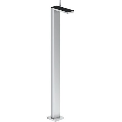 Hansgrohe AXOR MyEdition Waschtischarmatur - 196mm Ausladung, Schwarzglas/Chrom Hansgrohe AXOR MyEdition Waschtischarmatur - 196mm Ausladung, Schwarzglas/Chrom