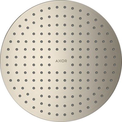 Hansgrohe Axor Duschkopf 250mm, Brushed Nickel, 2 Jet, Deckenmontage - Duschkopf Hansgrohe Axor Duschkopf 250mm, Brushed Nickel, 2 Jet, Deckenmontage - Duschkopf