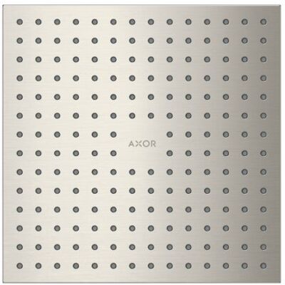 Hansgrohe Axor Kopfbrause - 250x250mm, 2 Strahlen, Deckenmontage, Edelstahloptik Hansgrohe Axor Kopfbrause - 250x250mm, 2 Strahlen, Deckenmontage, Edelstahloptik