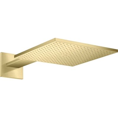 Hansgrohe Axor Duschkopf - 300x300mm, gebürstetes Messing, Wandmontage Hansgrohe Axor Duschkopf - 300x300mm, gebürstetes Messing, Wandmontage