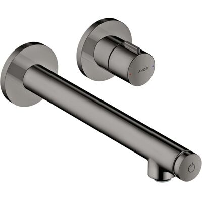 Hansgrohe Axor Uno Wandmontage Waschtischmischer - Polished Black Chrome Hansgrohe Axor Uno Wandmontage Waschtischmischer - Polished Black Chrome