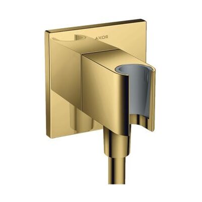 Hansgrohe Axor Portereinheit - Quadratisch - Polished Gold Optic - Shower Solutions Hansgrohe Axor Portereinheit - Quadratisch - Polished Gold Optic - Shower Solutions