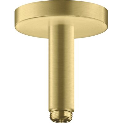 Hansgrohe Axor ShowerVerbindung - Deckenmontage - 100mm - Gebürstetes Messing - Dusche Hansgrohe Axor ShowerVerbindung - Deckenmontage - 100mm - Gebürstetes Messing - Dusche