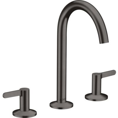 Hansgrohe AXOR One 3-Loch Waschtischarmatur - Brushed Black Chrome Hansgrohe AXOR One 3-Loch Waschtischarmatur - Brushed Black Chrome