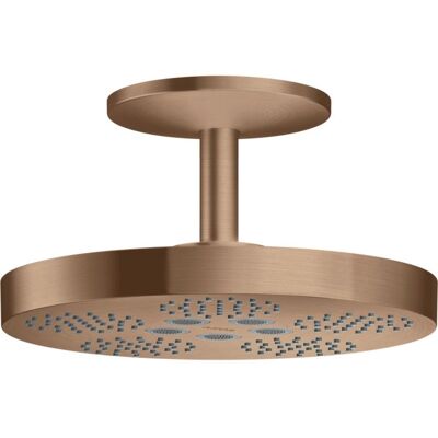 HANS GROHE AXOR Unas Duschkopf - 280mm, 2 Strahlarten, Gold HANS GROHE AXOR Unas Duschkopf - 280mm, 2 Strahlarten, Gold