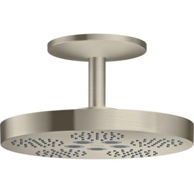 Hansgrohe Axor One Duschkopf - 280mm, Nickel gebürstet, 2 Strahlarten Hansgrohe Axor One Duschkopf - 280mm, Nickel gebürstet, 2 Strahlarten