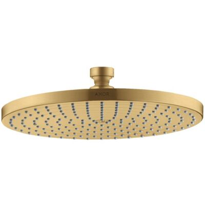 Hansgrohe Axor Starck Kopfbrause - 240mm, Brushed Gold, RainAir - Duschkopf Hansgrohe Axor Starck Kopfbrause - 240mm, Brushed Gold, RainAir - Duschkopf
