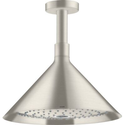 Hansgrohe Axor Starck ShowerHead - 2 Jet, Verstellbar, Deckenmontage, Edelstahl Hansgrohe Axor Starck ShowerHead - 2 Jet, Verstellbar, Deckenmontage, Edelstahl