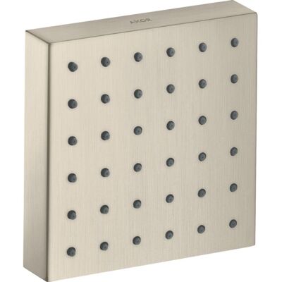 Hansgrohe Axor Starck Duschmodul - Gebürstetes Nickel, 12x12 cm, Verstellbarer Winkel Hansgrohe Axor Starck Duschmodul - Gebürstetes Nickel, 12x12 cm, Verstellbarer Winkel