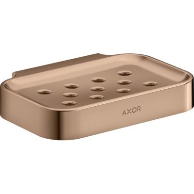 Hansgrohe AXOR Circular Seifenschale - Wandmontage Metall Rot Gold Hansgrohe AXOR Circular Seifenschale - Wandmontage Metall Rot Gold