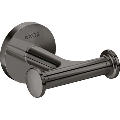 Hansgrohe Handtuchhalter Axor Universal Circular - Doppelt - Schwarz Chrom - Handtuchhaken Hansgrohe Handtuchhalter Axor Universal Circular - Doppelt - Schwarz Chrom - Handtuchhaken