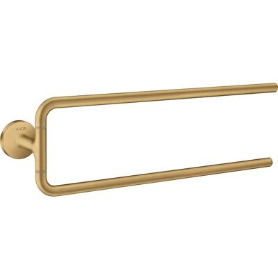 Hansgrohe Axor Brushed Gold Kreis-Handtuchhalter - Handtuchhalter Hansgrohe Axor Brushed Gold Kreis-Handtuchhalter - Handtuchhalter