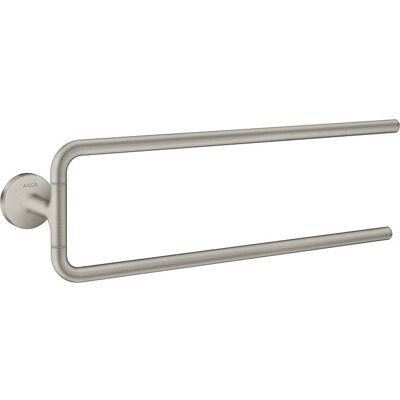 Hansgrohe Axor Handtuchhalter - Edelstahloptik - 490mm - Wandmontage Hansgrohe Axor Handtuchhalter - Edelstahloptik - 490mm - Wandmontage