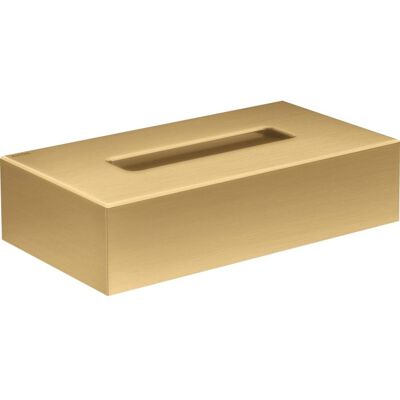 Hansgrohe AXOR Universal Kosmetiktuchbox - Brushed Gold - Wandmontage Hansgrohe AXOR Universal Kosmetiktuchbox - Brushed Gold - Wandmontage