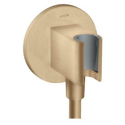 Hansgrohe Axor Portereinheit 36733140 rund, mit Rückflussverhinderer, integrierte Haltefunktion, brushed bronze Hansgrohe Axor Portereinheit 36733140 rund, mit Rückflussverhinderer, integrierte Haltefunktion, brushed bronze
