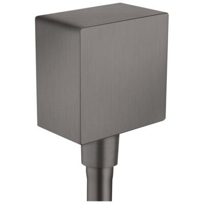 Hansgrohe Modell 36732340 - Quadratisch gebürsteter schwarzer Chrom Badezimmer Zubehör Hansgrohe Modell 36732340 - Quadratisch gebürsteter schwarzer Chrom Badezimmer Zubehör
