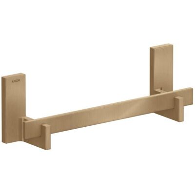 Hansgrohe AXOR Universal Rechteckige Haltestange - 340mm - Metall - Gebürstet Bronze Hansgrohe AXOR Universal Rechteckige Haltestange - 340mm - Metall - Gebürstet Bronze