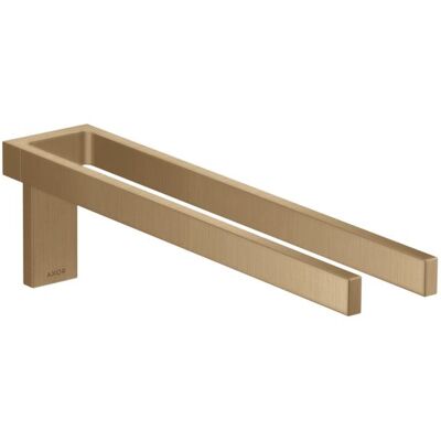 Hansgrohe AXOR Universal Rechteck Handtuchhalter - Wandmontage, Metall, Brushed Bronze Hansgrohe AXOR Universal Rechteck Handtuchhalter - Wandmontage, Metall, Brushed Bronze