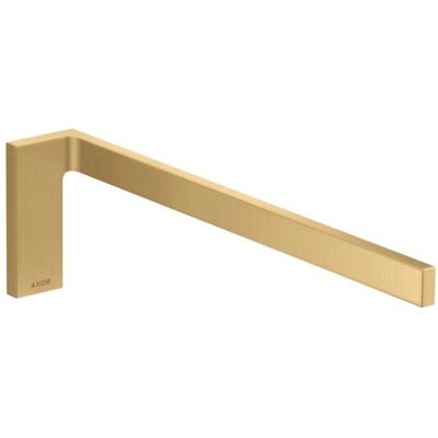 Hansgrohe AXOR Universal Rechteckiger Handtuchhalter - Metall, 380mm, Brushed Gold Optic Hansgrohe AXOR Universal Rechteckiger Handtuchhalter - Metall, 380mm, Brushed Gold Optic