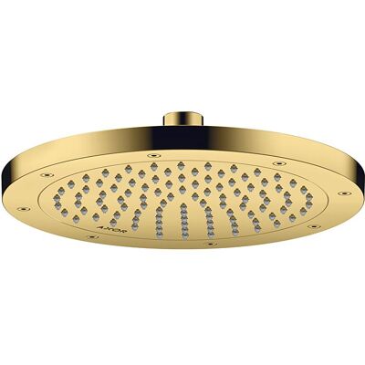 Hansgrohe AXOR Kopfbrause - Rain - Polished Gold - 245mm Hansgrohe AXOR Kopfbrause - Rain - Polished Gold - 245mm
