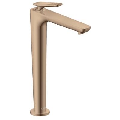 Hansgrohe Axor Citterio C CoolStart 250 Waschtischarmatur 49051300 Zugstangen, mit Ablaufgarnitur, cubic cut, Polished Red Gold Hansgrohe Axor Citterio C CoolStart 250 Waschtischarmatur 49051300 Zugstangen, mit Ablaufgarnitur, cubic cut, Polished Red Gold