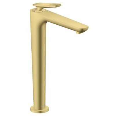 Hansgrohe Axor Citterio C CoolStart 250 Waschtischarmatur 49051950 Zugstangen, mit Ablaufgarnitur, cubic cut, Brushed Brass Hansgrohe Axor Citterio C CoolStart 250 Waschtischarmatur 49051950 Zugstangen, mit Ablaufgarnitur, cubic cut, Brushed Brass