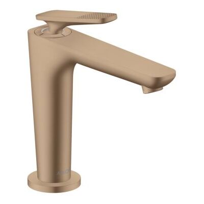 Hansgrohe Axor Citterio C CoolStart 125 Waschtischarmatur 49041310 mit Ablaufgarnitur, cubic cut, Brushed Red Gold Hansgrohe Axor Citterio C CoolStart 125 Waschtischarmatur 49041310 mit Ablaufgarnitur, cubic cut, Brushed Red Gold