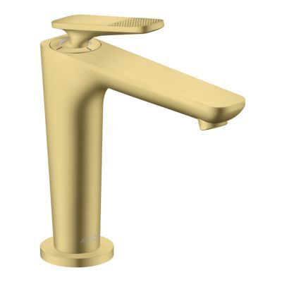 Hansgrohe Axor Citterio C CoolStart 125 Waschtischarmatur 49041950 mit Ablaufgarnitur, cubic cut, Brushed Brass Hansgrohe Axor Citterio C CoolStart 125 Waschtischarmatur 49041950 mit Ablaufgarnitur, cubic cut, Brushed Brass