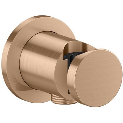Hansgrohe AXOR One Portereinheit 48780310 rund, G 1/2, integrierte Brausehaltefunktion, brushed red gold Hansgrohe AXOR One Portereinheit 48780310 rund, G 1/2, integrierte Brausehaltefunktion, brushed red gold