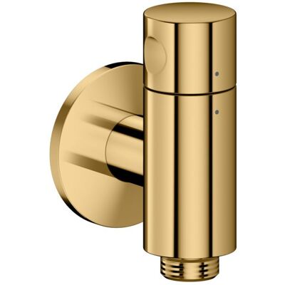 Hansgrohe AXOR One Wandanschluss Stop 48781990 mit Absperrventil, polished gold optic Hansgrohe AXOR One Wandanschluss Stop 48781990 mit Absperrventil, polished gold optic