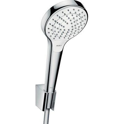 Hansgrohe Croma Select S Vario Wannenset 26411400 weiss-chrom, 160 cm Schlauch Isiflex Hansgrohe Croma Select S Vario Wannenset 26411400 weiss-chrom, 160 cm Schlauch Isiflex