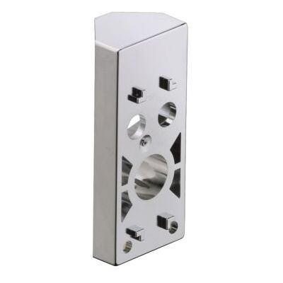 Hansgrohe Axor Uno Eckmontageset - Gebürstete Goldoptik - Montageset Hansgrohe Axor Uno Eckmontageset - Gebürstete Goldoptik - Montageset