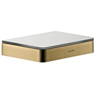 Hansgrohe AXOR Brushed Gold Badregal - 150mm, Wandmontage Hansgrohe AXOR Brushed Gold Badregal - 150mm, Wandmontage