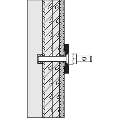 Hewi Halterung - Leichte Stahl-Rückenstütze Hewi Halterung - Leichte Stahl-Rückenstütze