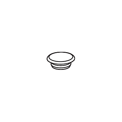Hewi 477 Endkappe für WC-Papierhalter - Stahlblau Hewi 477 Endkappe für WC-Papierhalter - Stahlblau