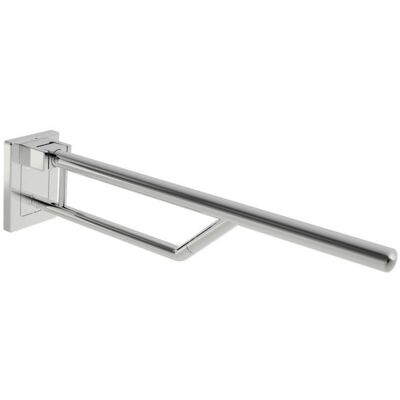 HEWI Support-Schiene - 85 cm - Klappbarer Handlauf, chrom HEWI Support-Schiene - 85 cm - Klappbarer Handlauf, chrom