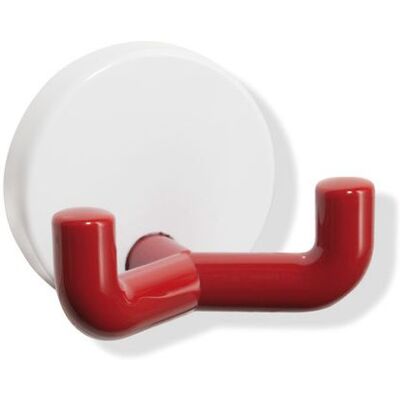 Hewi Wandhaken - 800.90.0409133 - Verdeckte Befestigung - Rubinrot Hewi Wandhaken - 800.90.0409133 - Verdeckte Befestigung - Rubinrot