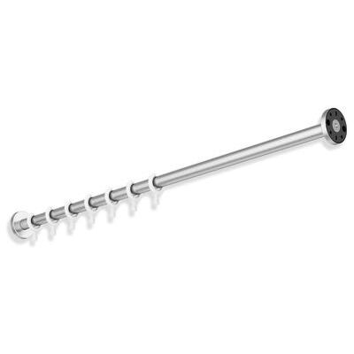 Hewi Modell 900 Vorhangstange - Edelstahl matt, 1000mm, 10 Ringe Hewi Modell 900 Vorhangstange - Edelstahl matt, 1000mm, 10 Ringe