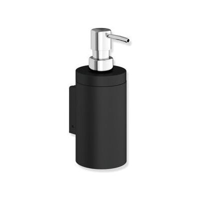Hewi System 900 Wandmontierter Seifenspender in Schwarz mit Halter - Seifenspender Hewi System 900 Wandmontierter Seifenspender in Schwarz mit Halter - Seifenspender